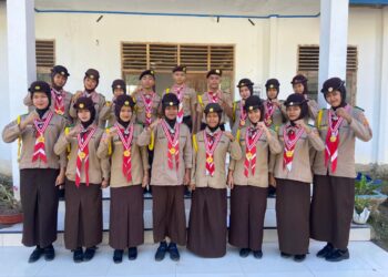 Upacara Pelepasan Purna Ambalan Pramuka SMAN 23 Bone