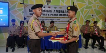 Aklamasi, Kak Muh. Nur Alif dan Kak Aulia Ramadhani terpilih menjadi Ketua Dewan Ambalan Pramuka SMAN 23 Bone