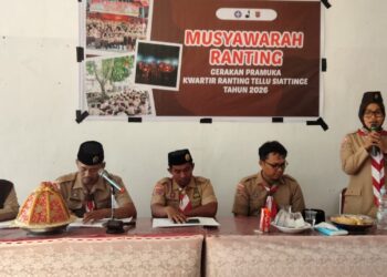 Musyawarah Mufakat, Kak Mashuri M, S.Pd., M.Pd, Ketua Kwartir Ranting Tellu Siattinge Terpilih