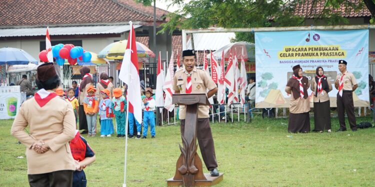 Ketua Kwarran Purbalingga Buka Kegiatan Gelar Pra Siaga Tahun 2026