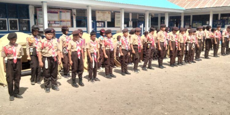 Pramuka SMPN 1 Ulaweng Laksanakan Kemah Persatuan Jilid III