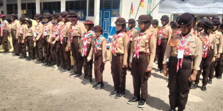 Pramuka SMPN 1 Ulaweng Laksanakan Kemah Persatuan Jilid III