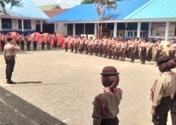 Pramuka SMPN 1 Ulaweng Laksanakan Kemah Persatuan Jilid III