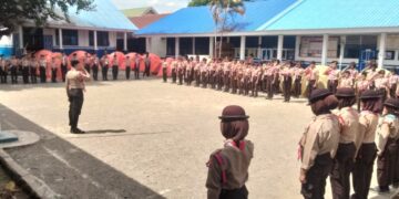 Pramuka SMPN 1 Ulaweng Laksanakan Kemah Persatuan Jilid III