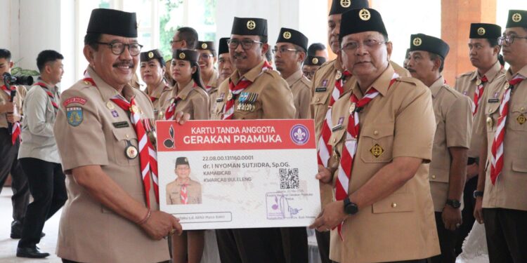 Kepengurusan Baru Gerakan Pramuka Buleleng Dilantik, Siap Perkuat Pendidikan Karakter Generasi Muda