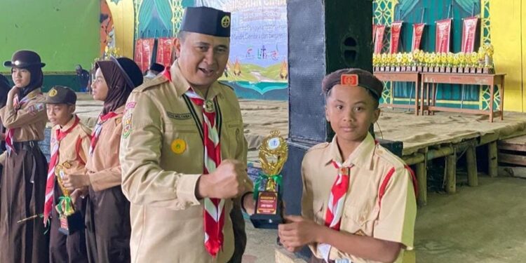 Sekretaris I Kwarcab Kabupaten Bandung, Kak Iyan Mulyana Resmi Membuka LT II Kwarran Cimaung