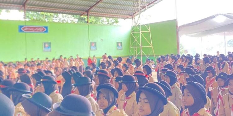 Sekretaris I Kwarcab Kabupaten Bandung, Kak Iyan Mulyana Resmi Membuka LT II Kwarran Cimaung