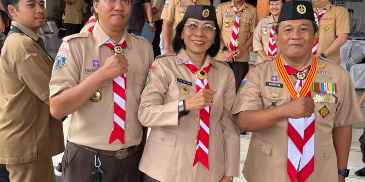 Pengurus Baru Pramuka Buleleng Dilantik, Sutjidra Tegaskan Peran Pramuka Bentuk Karakter Generasi Muda