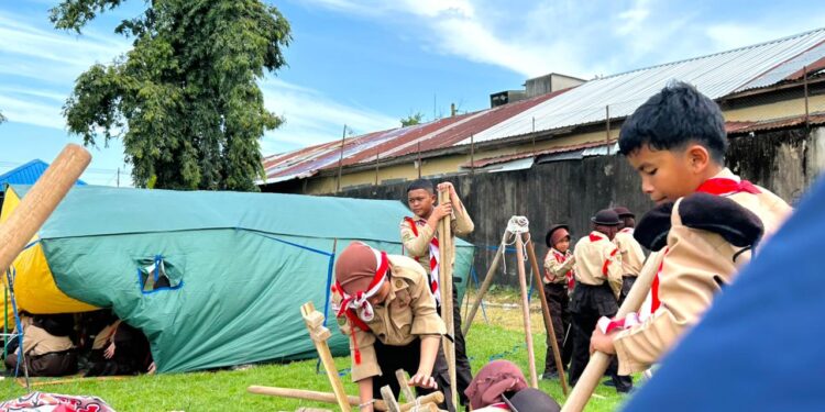 Kwartir Ranting Medan Labuhan Telah Menggelar Jambore Ranting Tahun 2026