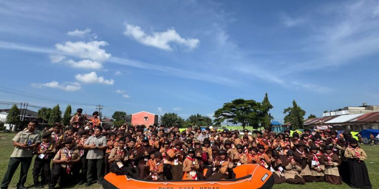 Kwartir Ranting Medan Labuhan Telah Menggelar Jambore Ranting Tahun 2026