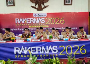Kwartir Daerah Pramuka Kepri Ikuti Rakernas 2026