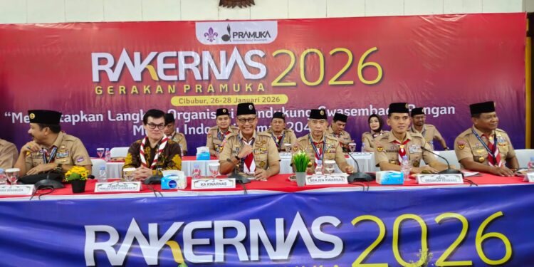 Kwartir Daerah Pramuka Kepri Ikuti Rakernas 2026