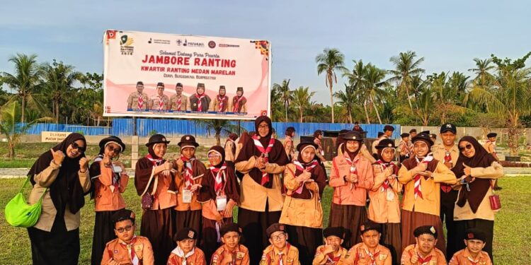 Jambore Ranting Kwartir Ranting Medan Marelan 2026 Berlangsung Aman dan Sukses