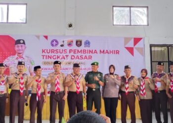 Kwartir Ranting Lamuru Laksanakan KMD Golongan Penggalang