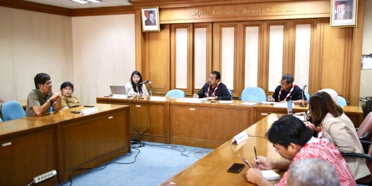 Kwarnas Gerakan Pramuka Terima Audiensi Alamanda Production Terkait Produksi Film “PRAMUKA”