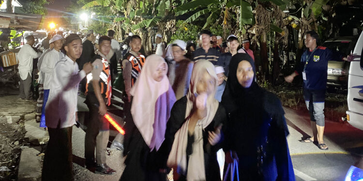 Pramuka Peduli HST Kembali Berpartisipasi pada Haul ke-45 Wali Katum