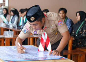 ‎Pramuka Peduli Kwarcab Hulu Sungai Tengah Hadiri Kegiatan ‘Eco Youth Movement: Gerakan Menuju Zero Waste’