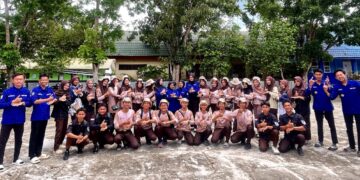 Jelang Ramadhan 1447 H, Pramuka HST Laksanakan Baksos Bersihkan Tempat Ibadah