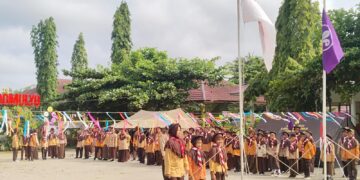 Peringati Hari Baden-Powell, Gugusdepan SDN 007 Sidomulyo Gelar Perkemahan Penggalang dan Pesta Siaga