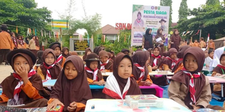 Peringati Hari Baden-Powell, Gugusdepan SDN 007 Sidomulyo Gelar Perkemahan Penggalang dan Pesta Siaga