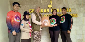 Kwarda Banten Serahkan Bantuan kepada Kwarcab Kota Tangerang untuk Warga Terdampak Banjir