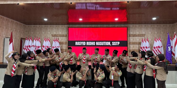 Ridho Nasution Terpilih Sebagai Ketua Kwarcab Kota Medan Masa Bakti 2025-2030