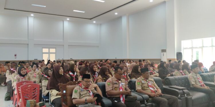 Kwarcab Pramuka Pekanbaru Sosialisasikan Pendataan dan Pembuatan KTA Berbasis Aplikasi Ayo Pramuka Kwarnas