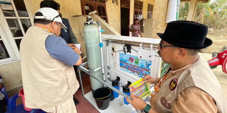 Kwarda Pramuka Riau Salurkan Bantuan Pascabencana Hidrometeorologi ke Aceh Tamiang