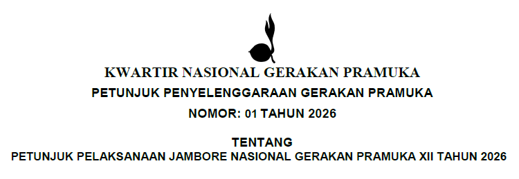 Kwarnas Terbitkan Edaran IV Jamnas XII 2026, Kwarda Diminta Segera Persiapkan Kontingen