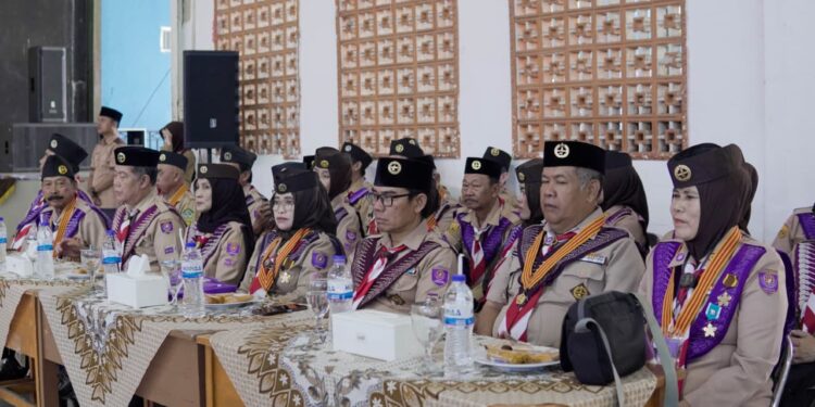 Kwarcab Kabupaten Bandung Resmi Buka Kursus Pembina Pramuka Mahir Tingkat Dasar (KMD) di Pondok Pesantren Al-Basyariah
