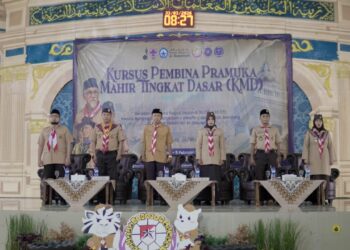 Kwarcab Kabupaten Bandung Resmi Buka Kursus Pembina Pramuka Mahir Tingkat Dasar (KMD) di Pondok Pesantren Al-Basyariah