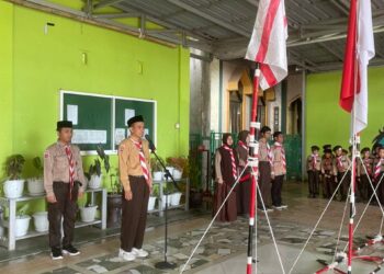 SDIT Al Amir Fil Jannah Gelar Upacara Pembukaan Latihan Pramuka Semester Genap Tahun Ajaran 2025/2026
