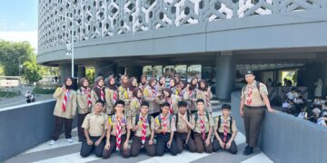 Pramuka MAN 2 Banda Aceh Laksanakan Kunjungan Edukatif ke Museum Tsunami Aceh