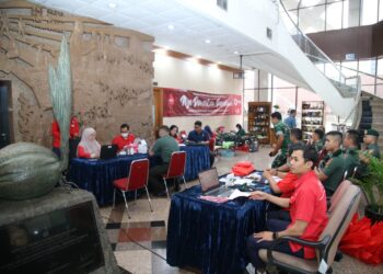 Kwarnas Gerakan Pramuka Gelar Donor Darah Rutin Perdana Tahun 2026