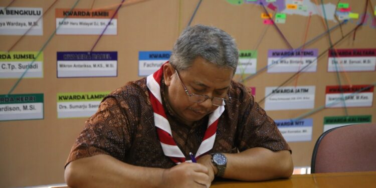 Kwarnas Gerakan Pramuka Gelar Rapat Koordinasi Persiapan Jambore Tani dan Nelayan Nasional 2026