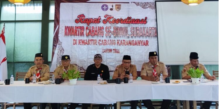 Kwarcab Karanganyar Tuan Rumah Rapat Koordinasi Kwarcab se-Soloraya