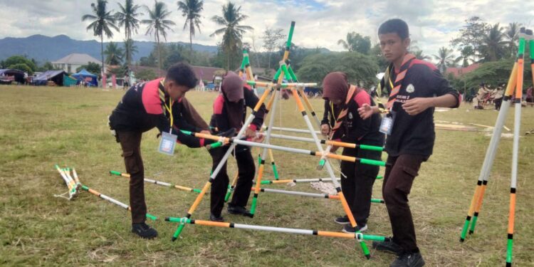 Item Lomba Giat Pramuka Penggalang Pramuka SMKN 3 Bone