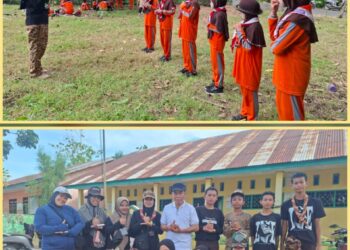 Gerakan Pramuka Gudep 04.017 dan Gudep 04.018 Pangkalan SD Negeri 215 Kading Gelar Hiking, Tanamkan Kemandirian dan Cinta Alam