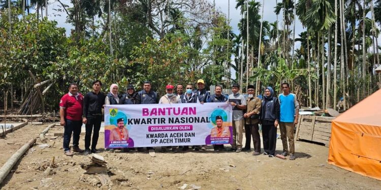 Bantuan Kwarnas di Aceh Timur, Bantu Warga Sambut Ramadhan