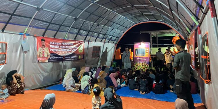 Pramuka Saka Rintisan SAR Banda Aceh Peduli Bencana Aceh Gelar Psikososial Trauma Healing Bagi Anak Penyintas Bencana Aceh Bersama Puskornas Pramuka Peduli Aceh