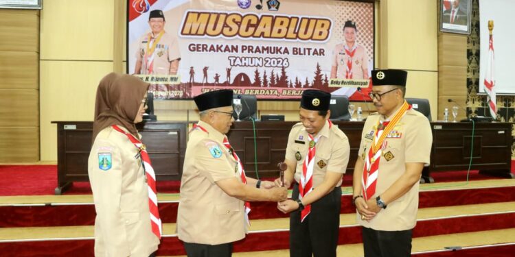 Kwarda Jatim Hadiri Muscablub Blitar, Dorong Pramuka Adaptif, Produktif, dan Berdampak