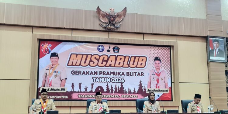 Kwarda Jatim Hadiri Muscablub Blitar, Dorong Pramuka Adaptif, Produktif, dan Berdampak