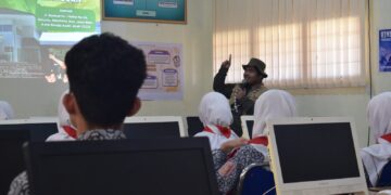Pramuka Saka Wanabakti Aceh Sosialisasi Calon Rimbawan Muda di MAN 2 Banda Aceh