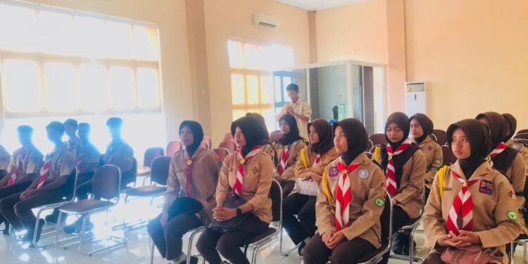 Pramuka MAN 2 Banda Aceh Ikuti Sosialisasi dan Orientasi Saka SAR Kota Banda Aceh