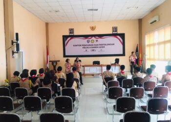 Pramuka MAN 2 Banda Aceh Ikuti Sosialisasi dan Orientasi Saka SAR Kota Banda Aceh