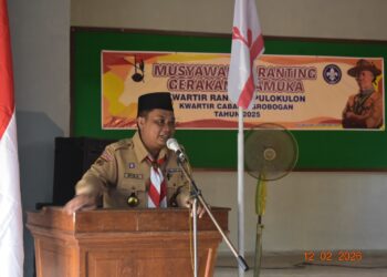 Peserta Musyawarah Pramuka Pulokulon Diajak Perkuat Gugus Depan