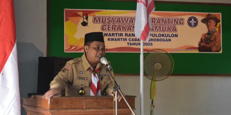 Peserta Musyawarah Pramuka Pulokulon Diajak Perkuat Gugus Depan