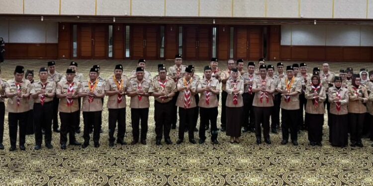 Kwarnas Lantik Mentan Amran Sulaiman sebagai Ka Mabisaka Tarunabumi Nasional dan Idha Widi Arsanti sebagai Ka Pinsaka Nasional