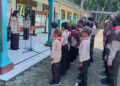 Semangat Jelang Ramadan, SDN 3 Karangmangu Lantik 6 Siaga Bantu dalam Latihan Rutin Pramuka