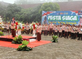352 Pramuka Siaga Kwarran Somagede Ikuti Pesta Siaga Ranting
